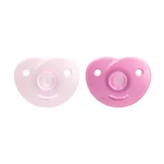 AVENT - Chupete Soothie 0-6m Rosado 2UN