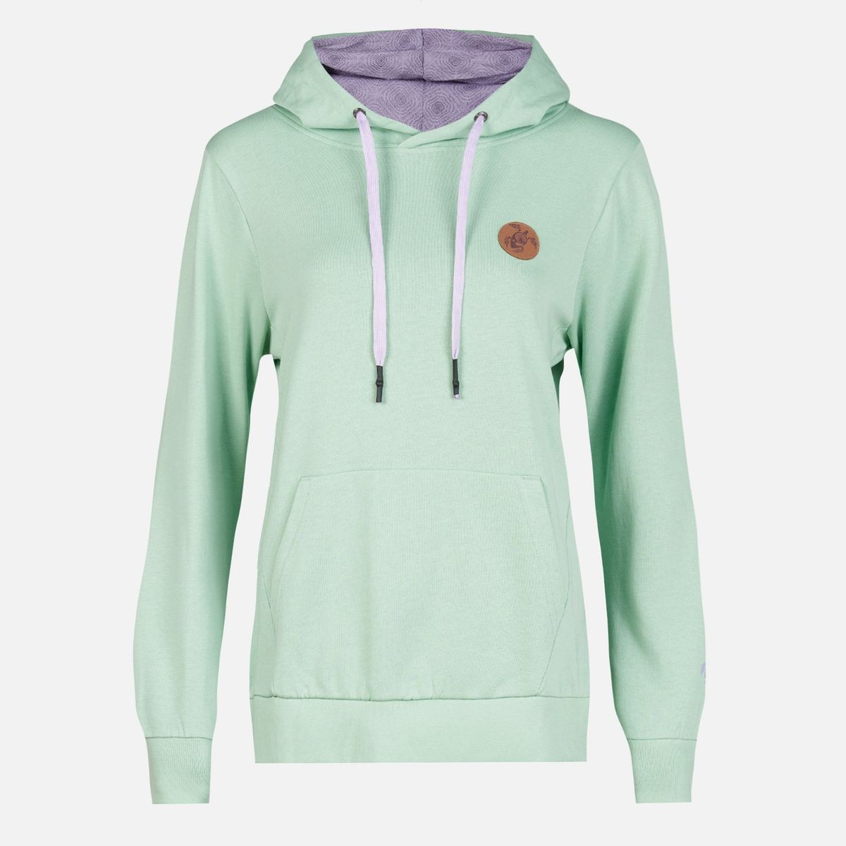 HAKA HONU - Poleron Mujer Canguro Menta Haka Honu