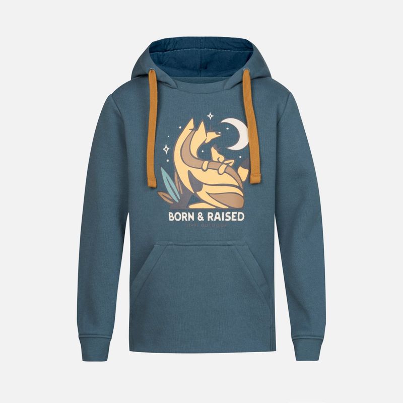 LIPPI - Poleron Niño Insigne Hoody Sweatshirt Azul Noche Lippi