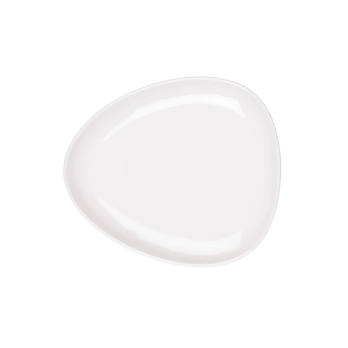 STAR FINE PORCELAIN - SET DE 6 PLATOS TIPO GOTA BAJOS DE PORCELANA BLANCOS 30CM STAR DESIGN STAR FINE PORCELAIN