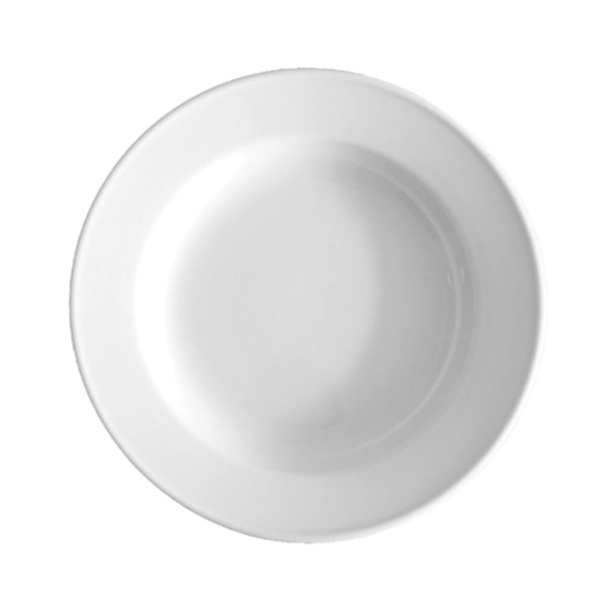 STAR FINE PORCELAIN - SET DE 12 PLATOS HONDO DE PORCELANA BLANCOS 23CM STAR TH STAR FINE PORCELAIN