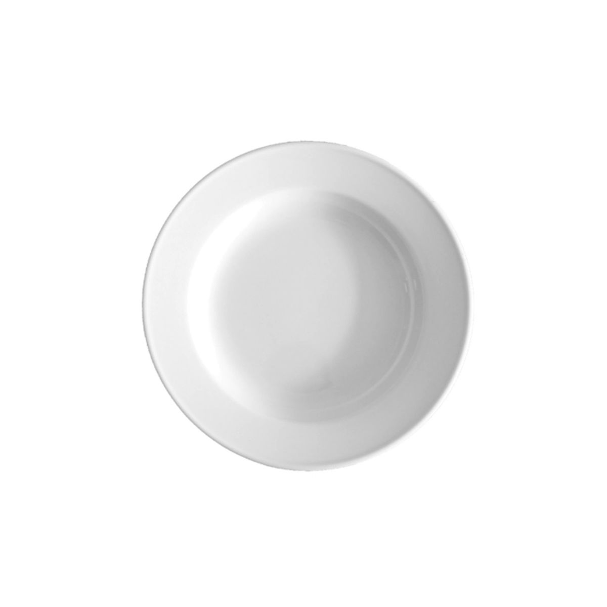 STAR FINE PORCELAIN - SET DE 12 PLATOS HONDO DE PORCELANA BLANCOS 23CM STAR TH STAR FINE PORCELAIN