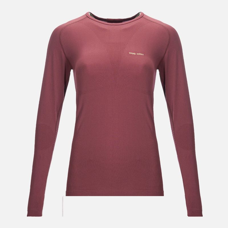 HAKA HONU - Primera Capa Mujer Puma Austral Top Palo Rosa Haka Honu