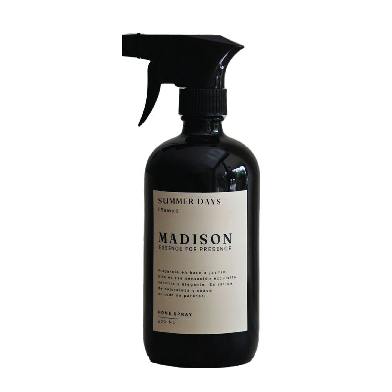 MADISON - Home Spray 500 Ml Summer Days Negro Madison