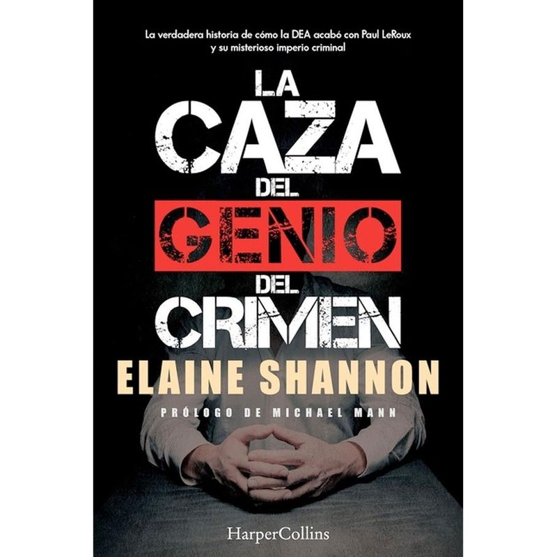 HARPERCOLLINS - Libro La Caza Del Genio Del Crimen