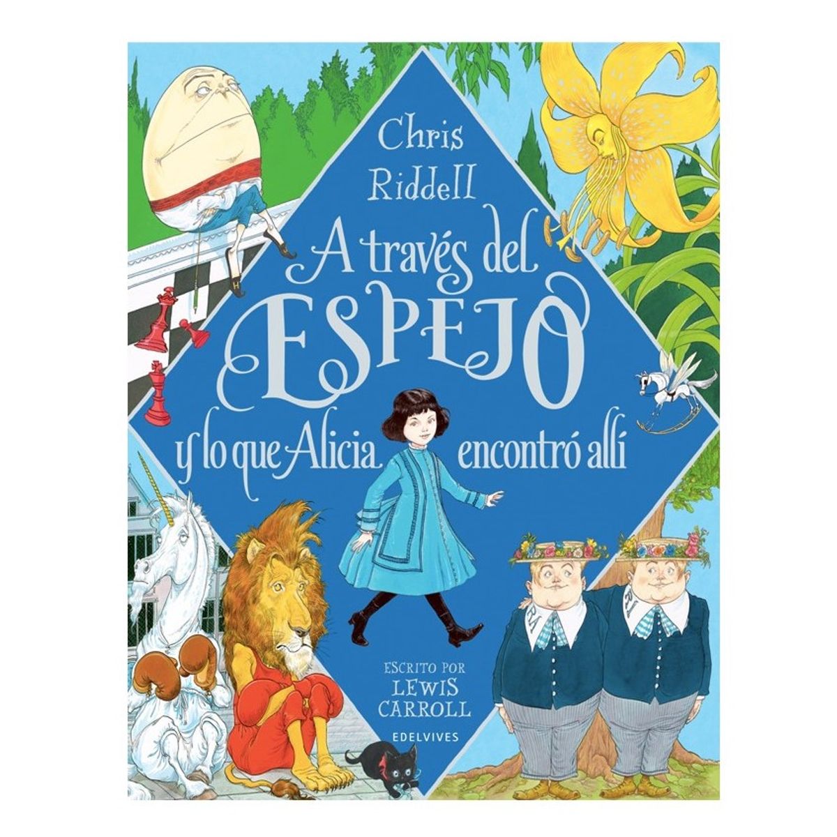 EDELVIVES - A Través Del Espejo Y Lo Que Alicia Encontró Allí