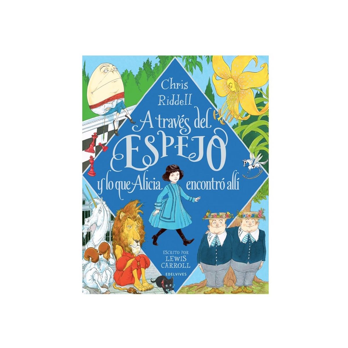EDELVIVES - A Través Del Espejo Y Lo Que Alicia Encontró Allí