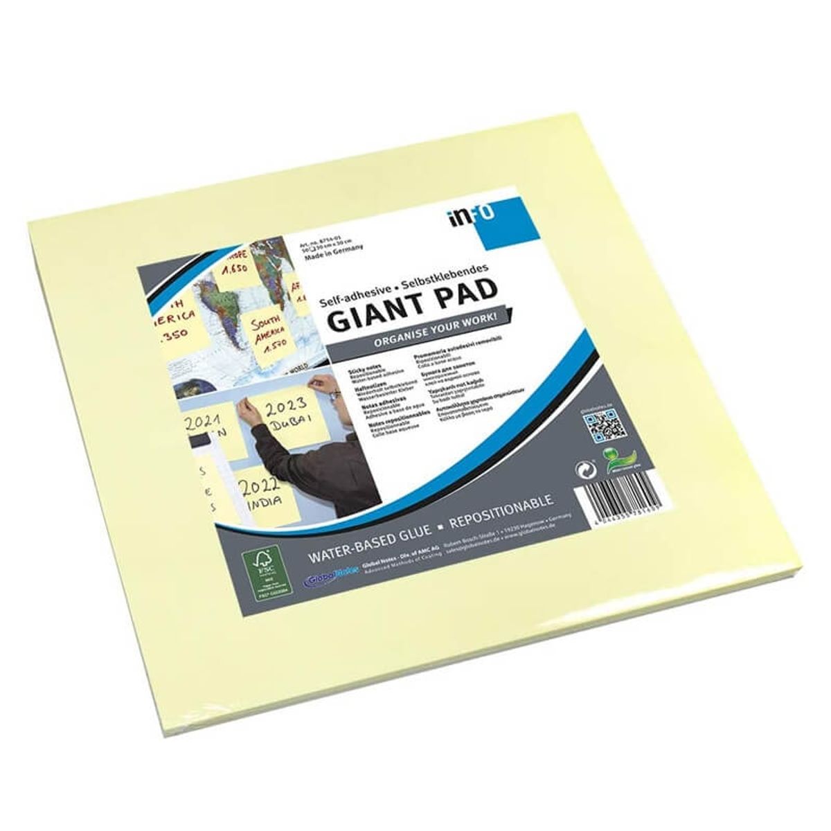 VARIOS - Notas Adhesivas Amarillo Gigantes