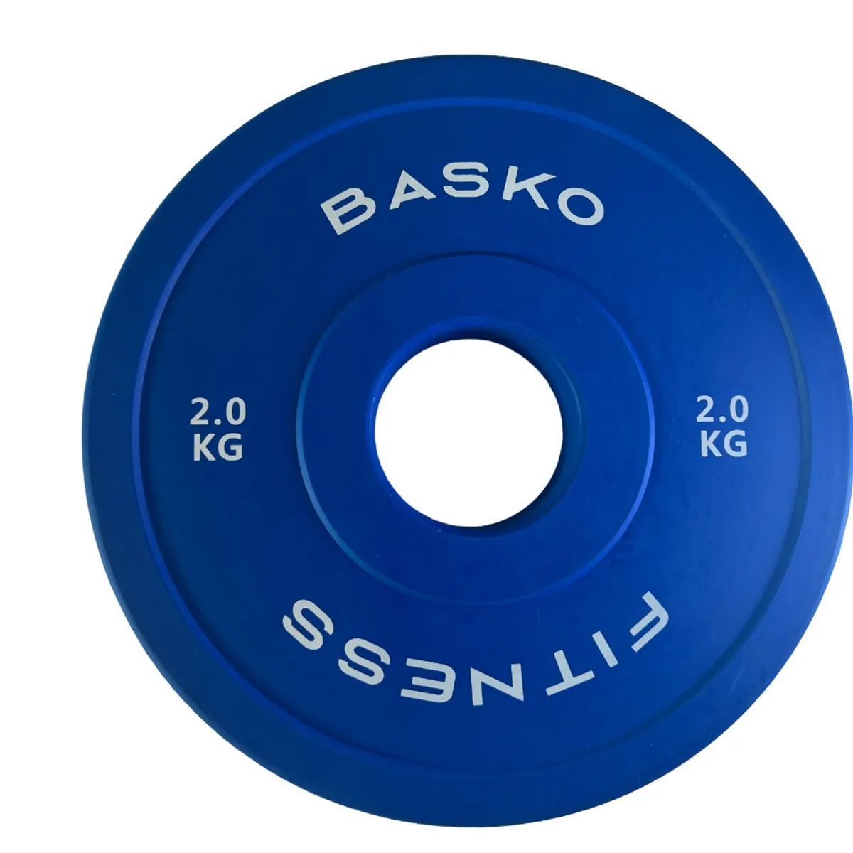 BASKO FITNESS - Discos Olimpicos 2.0 Kg Par Fraccionados