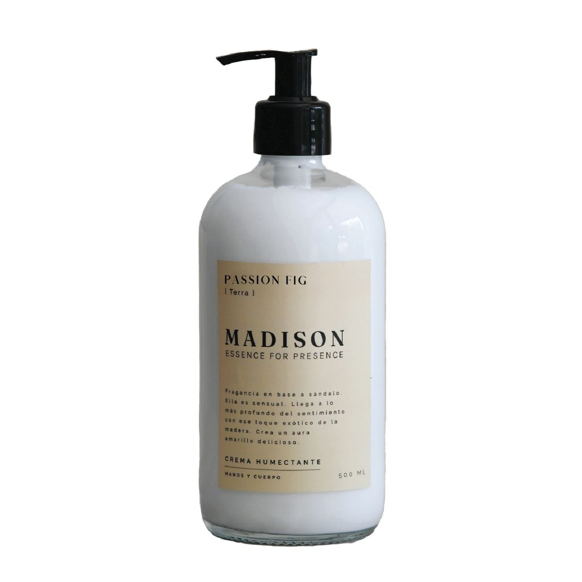 MADISON - Crema Humectante 500 Ml Passion Fig Transparente Madison.-