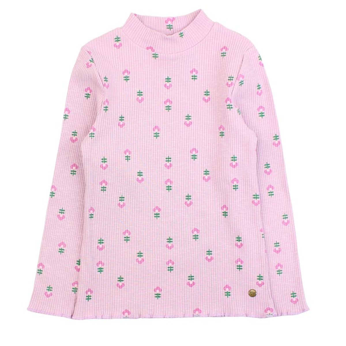 FICCUS - Polera kids niña rib estampado outside 276