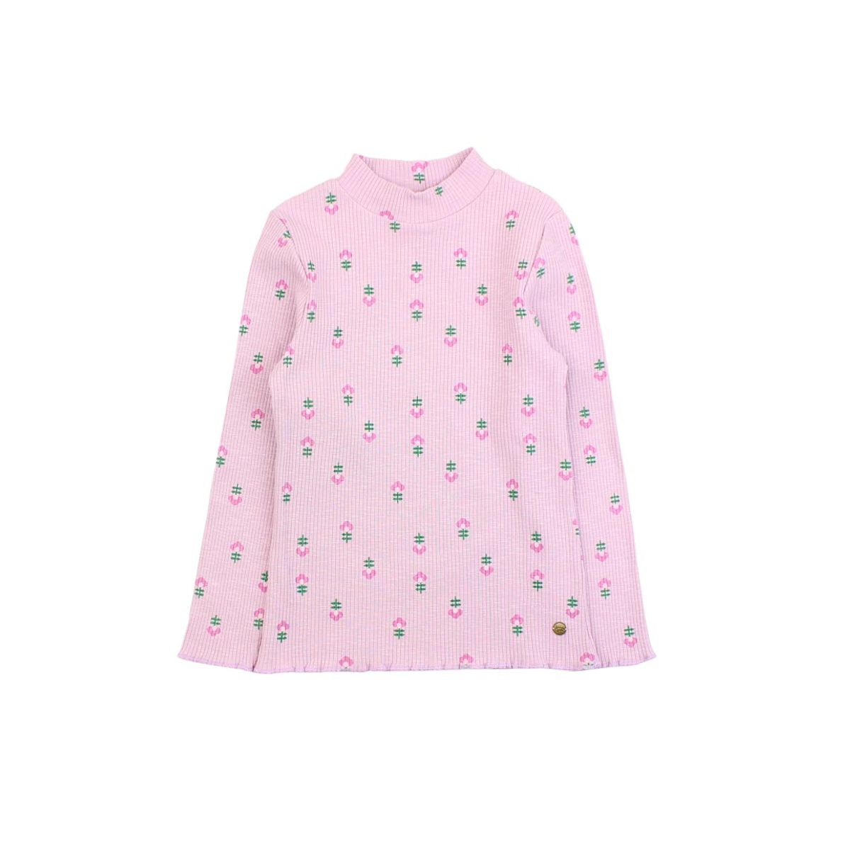 FICCUS - Polera kids niña rib estampado outside 276
