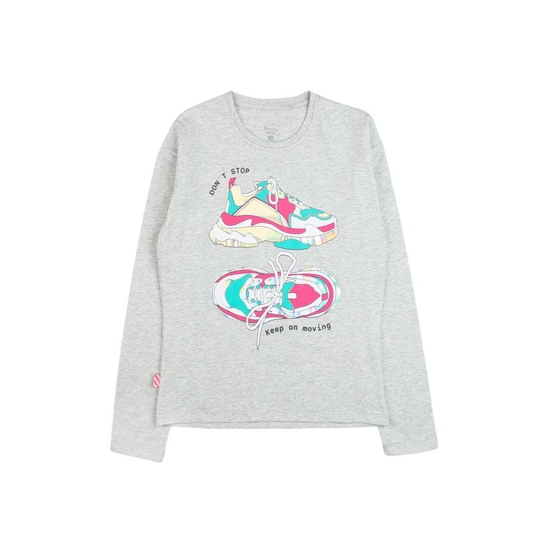 FICCUS - Polera jr niña h/ caído power 367