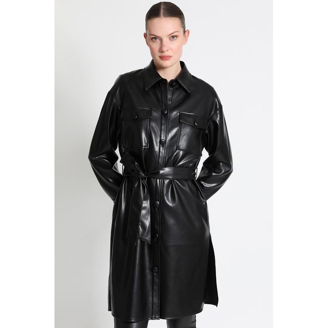 LIOLA - Sobrecamisa Negro Liola