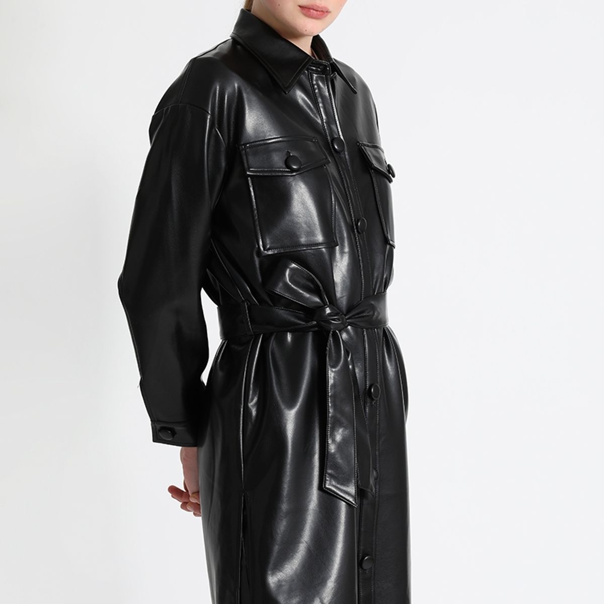 LIOLA - Sobrecamisa Negro Liola