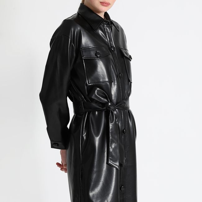 LIOLA - Sobrecamisa Negro Liola