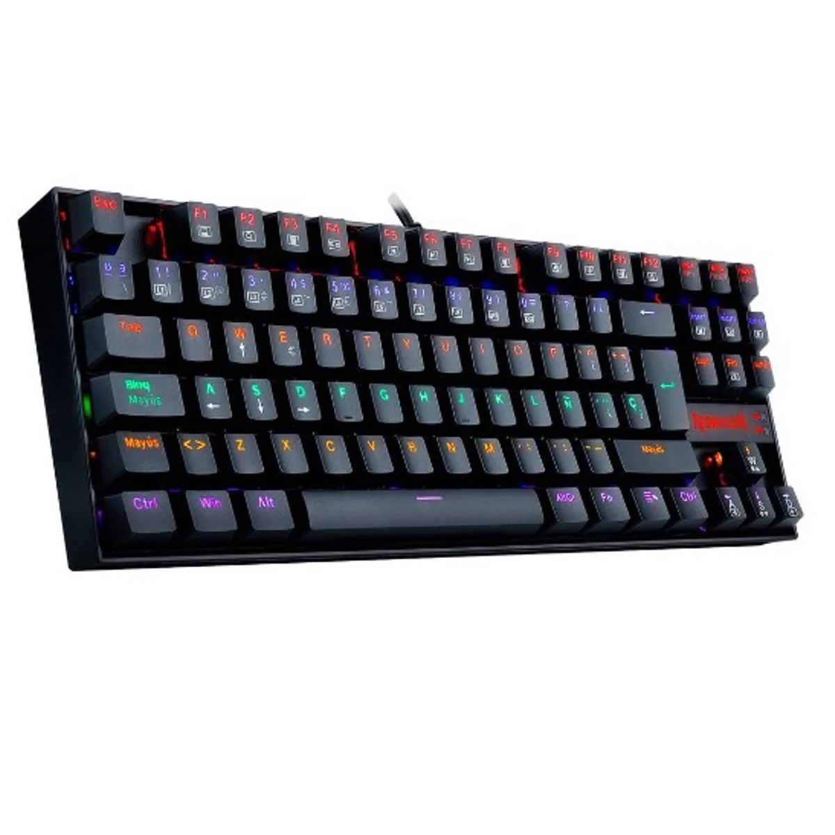 REDRAGON - Teclado Mecánico Gamer Redragon Kumara K552 Switch Outemu Red Negro