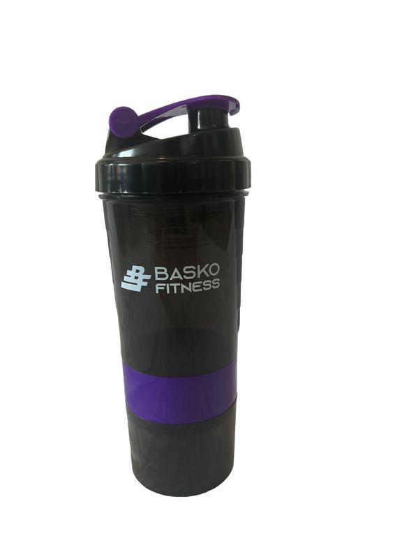 Shaker Mezclador Botella Deportiva Morado