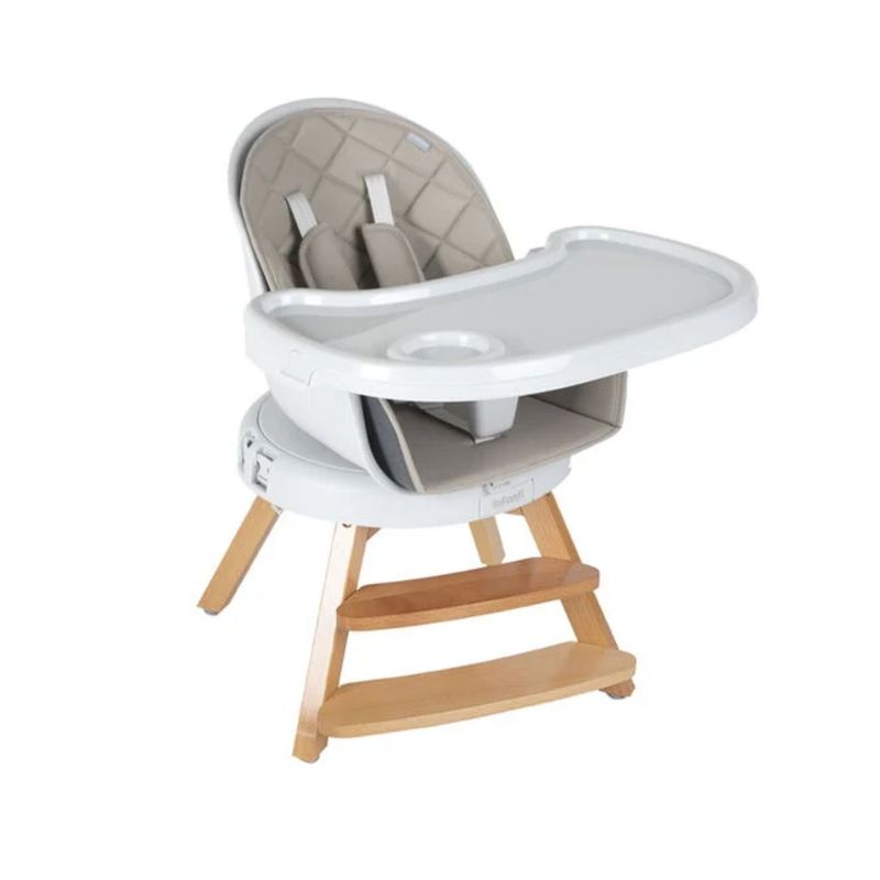 INFANTI - Silla Comer Alta 360° Gris