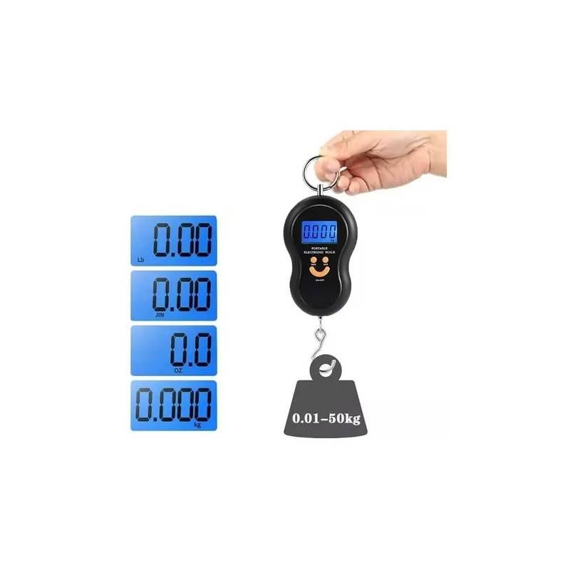 GENERICO - Pesa Balanza Digital Maleta Frutas Portatil 50kg