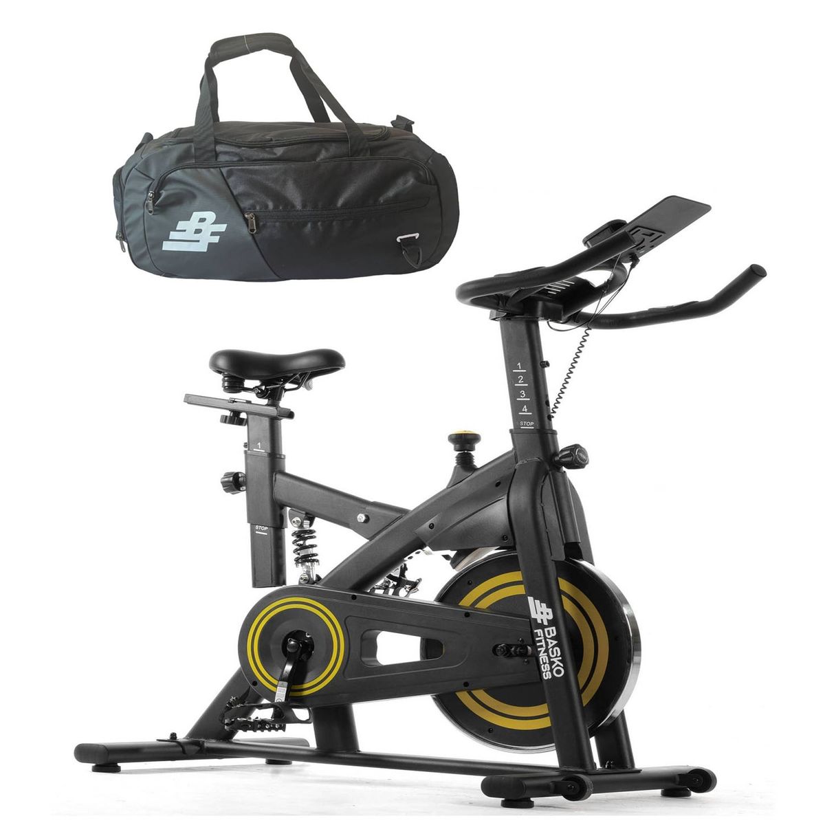 BASKO FITNESS - Bicicleta Spinning APP  Bolso Deportivo
