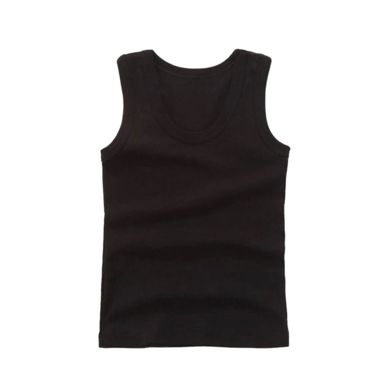 GARSIL - Polera Sin Mangas Para Niños 100 Algodon - Camiseta Musculosa