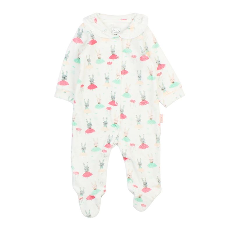 FICCUS - Osito newborn niña plush estampado ballerinas 127
