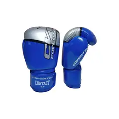 COVERTEC - Guante box contact azul 14 oz