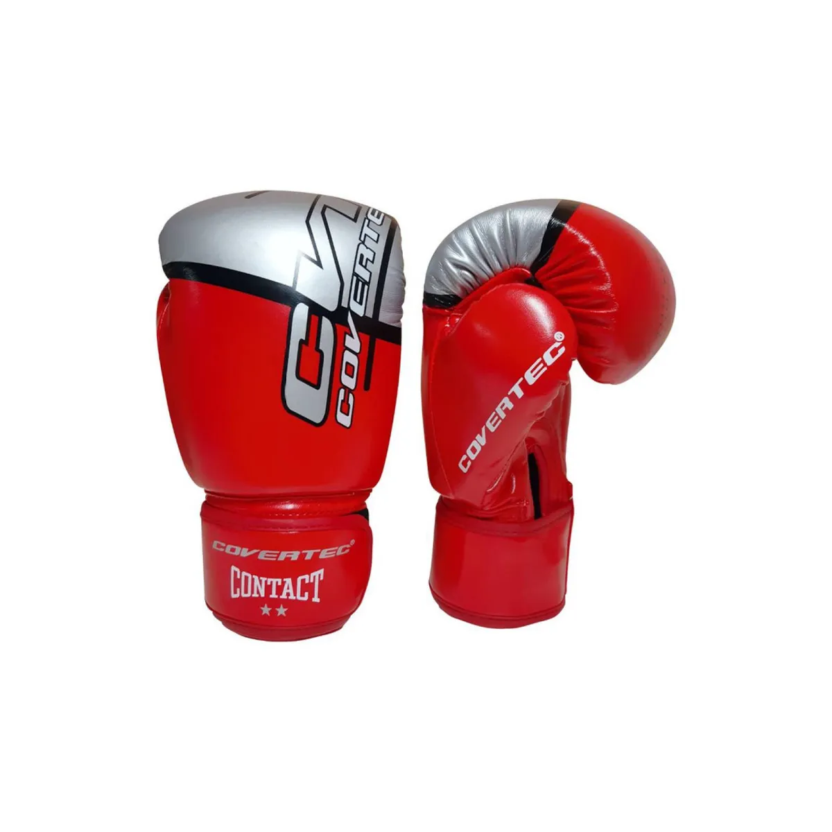 COVERTEC - Guante box contact rojo 14 oz