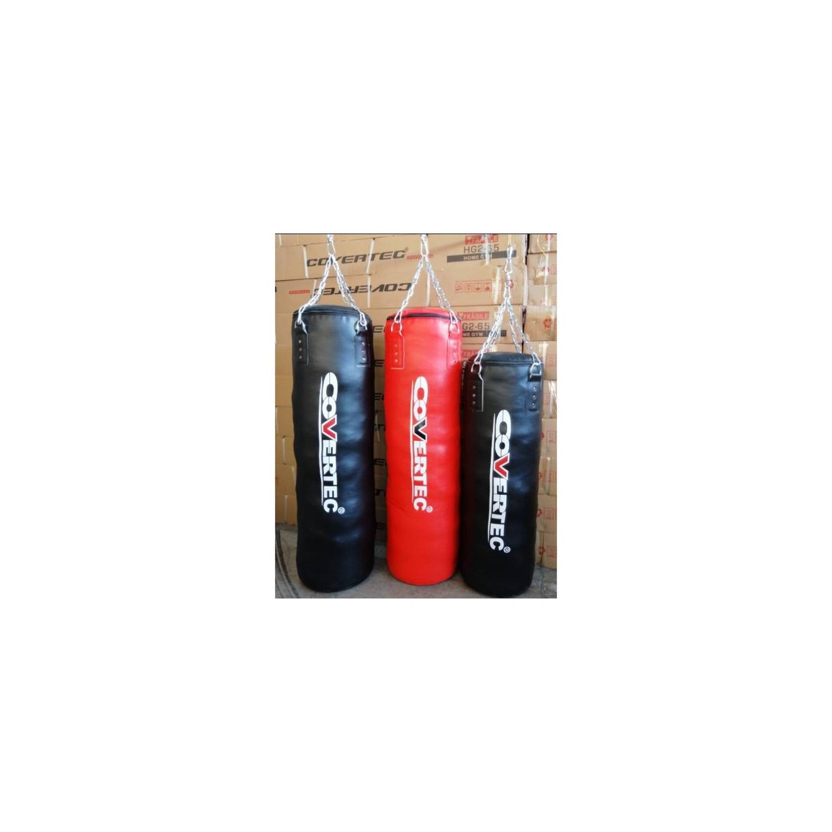 COVERTEC - Punching Bag Cuero Sintetico 100 CM