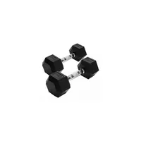 Mancuerna hexagonal 20 kilos PAR (2 de 10 kg c/u)