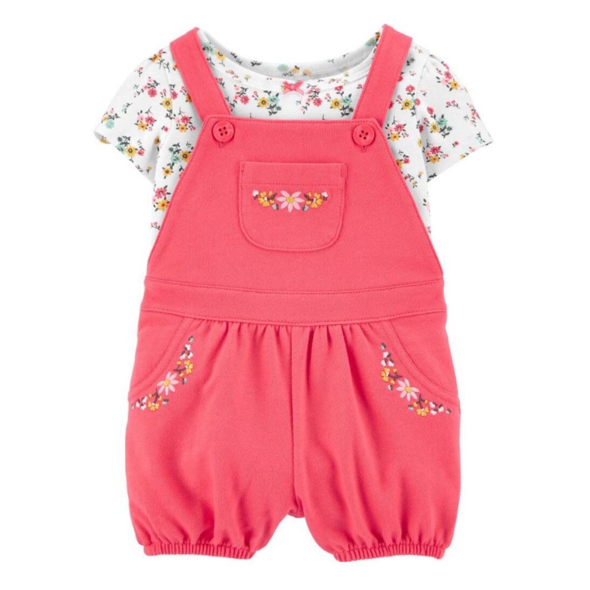 TEDMIMAK - Set 2 Prendas Tedmimak Conjunto Flores Silvestres 100% Algodón