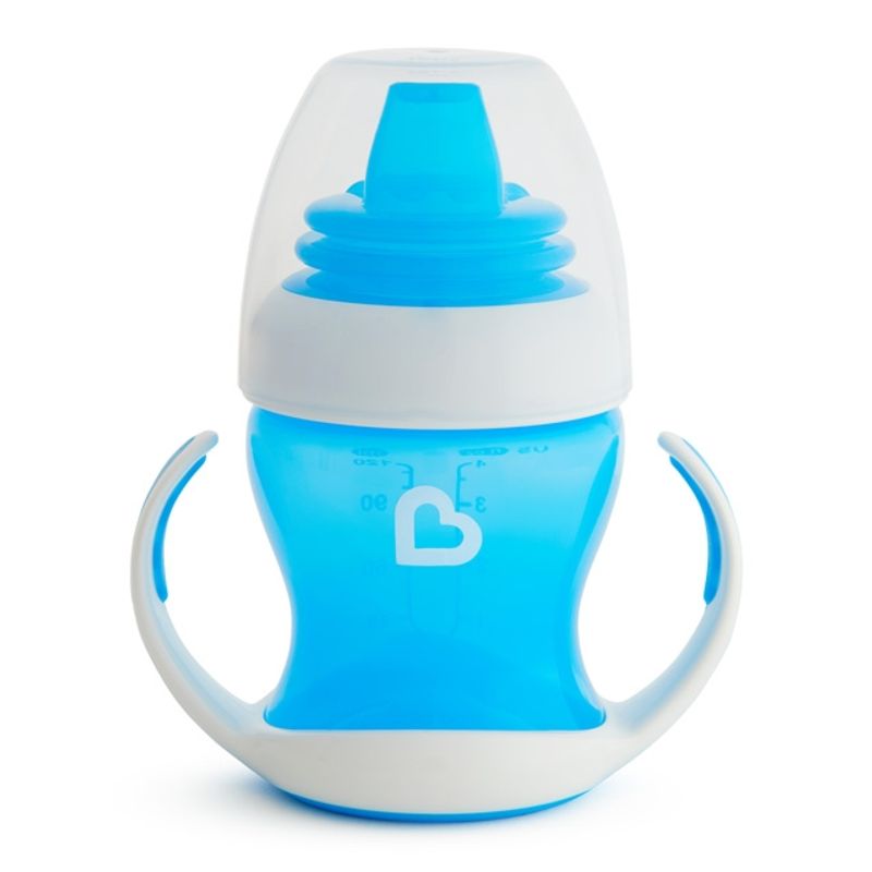 MUNCHKIN - Vaso de Transición Gentle 4m 118ml Azul