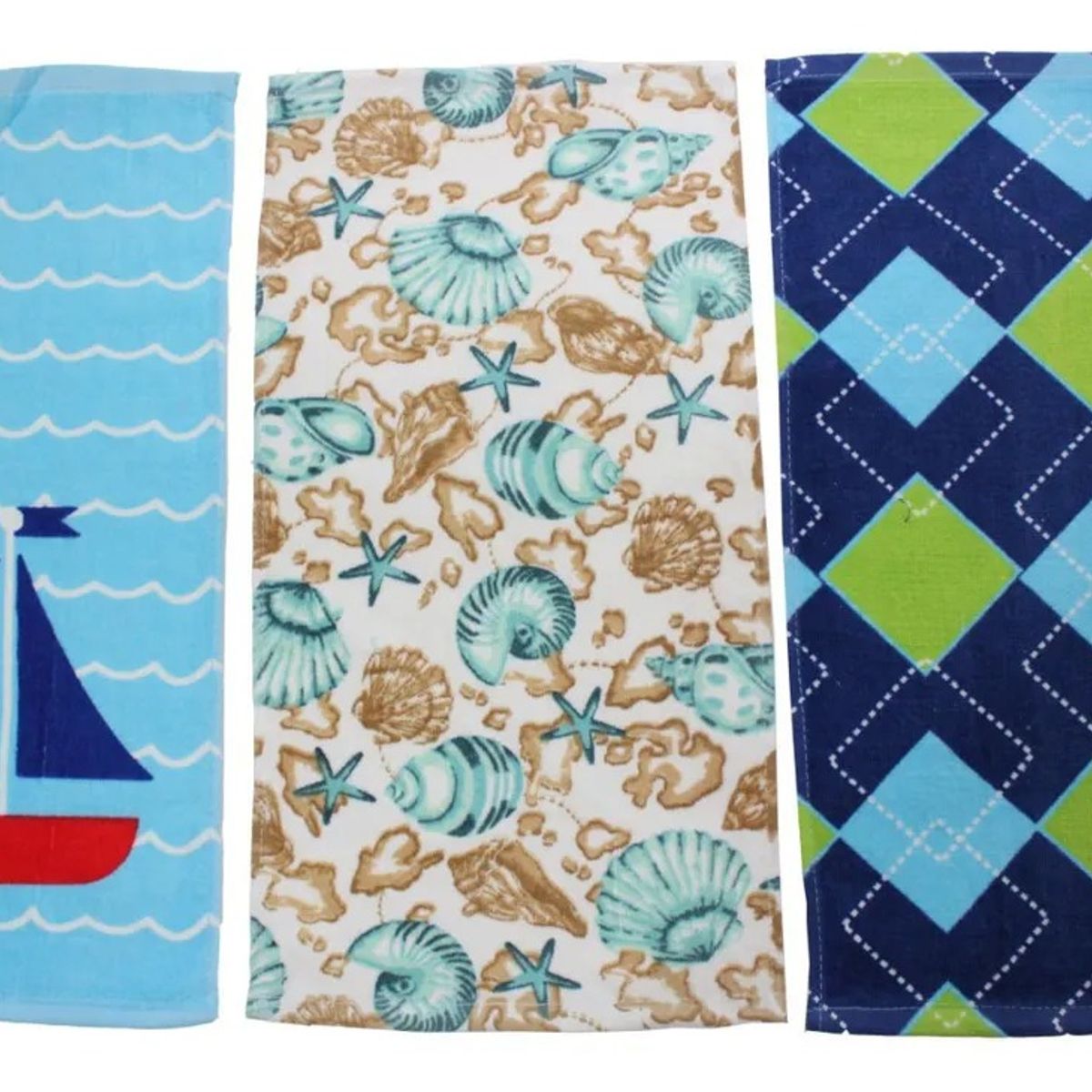 GARSIL - Pack 6 Toallas De Manos Niños - 100% Algodon - Jardin Escolar