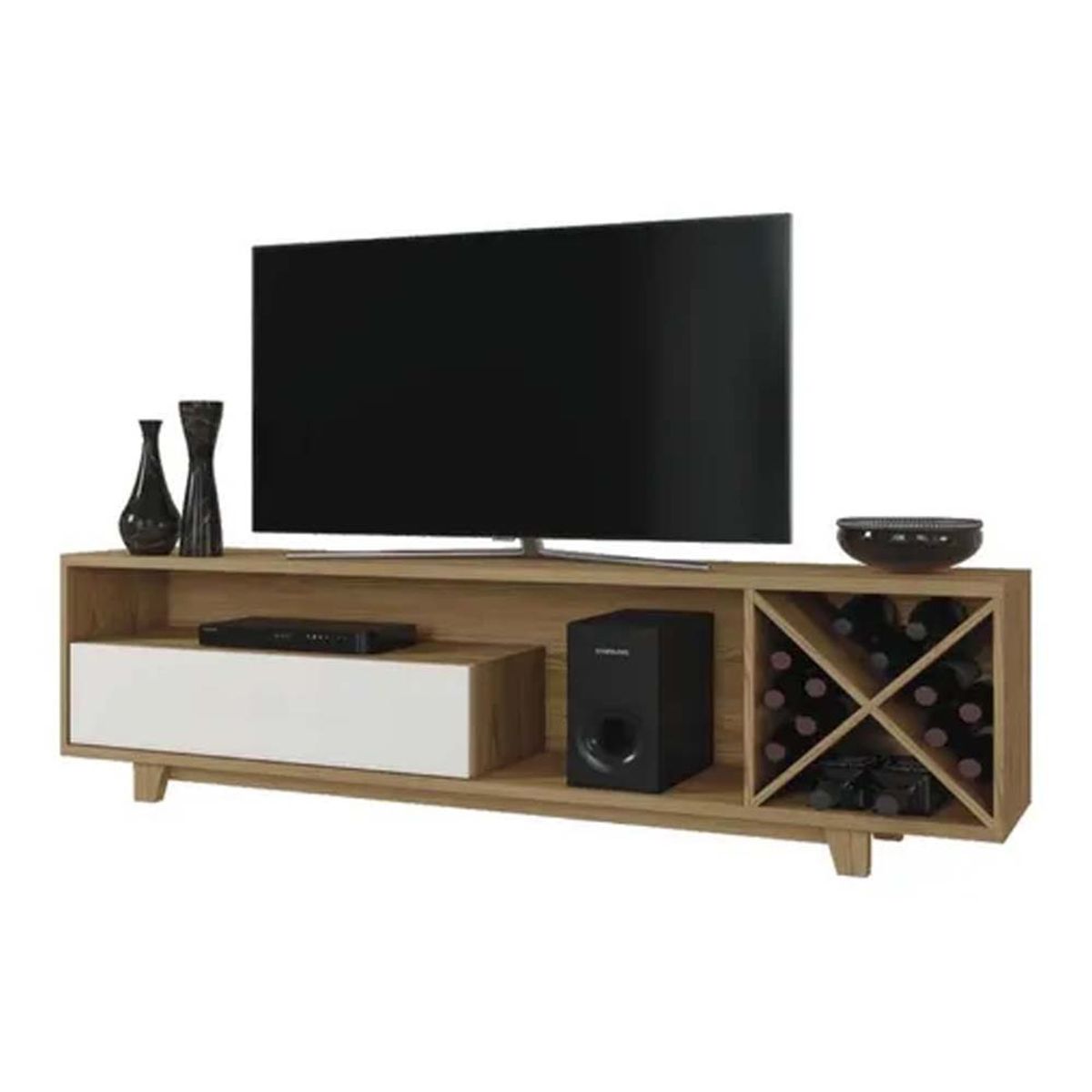 TODODESCUENTO - Mueble Rack Tv - Detroit 70'' - Televisor,