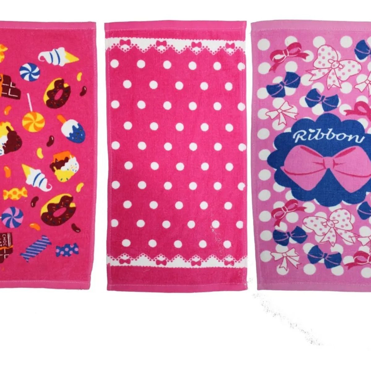 GARSIL - Pack 6 Toallas De Manos Niñas - 100% Algodon - Jardin Escolar