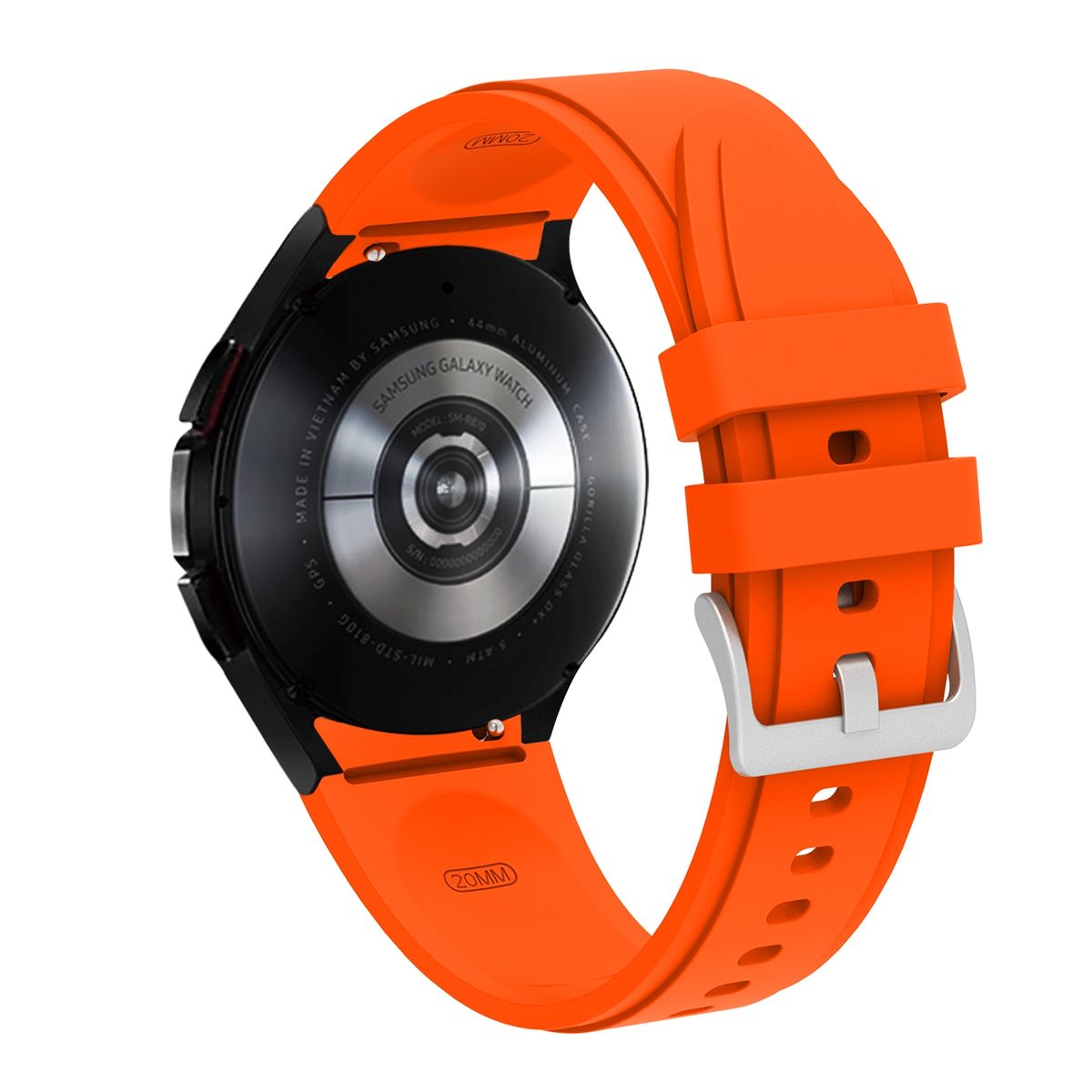 FOXYSMART - Correa Silicona para Samsung Galaxy Watch 4 y 5 Classic