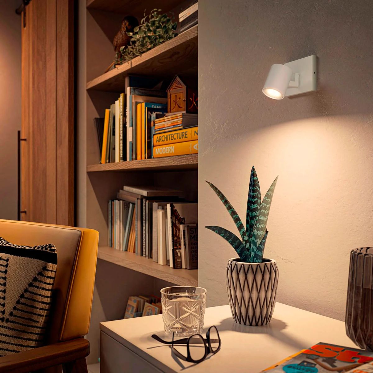 PHILIPS - AMPOLLETA GU10 PHILIPS 38W LUZ CÁLIDA BLANCA