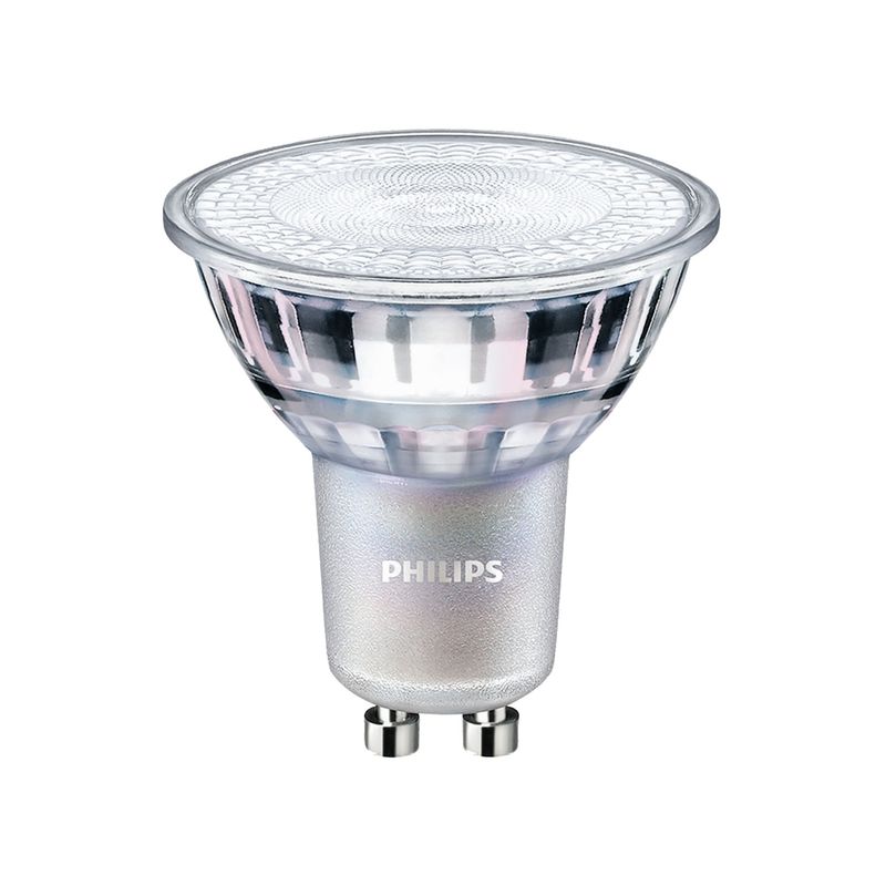 PHILIPS - AMPOLLETA GU10 PHILIPS 5W LUZ CÁLIDA DIMEABLE GRIS CLARO