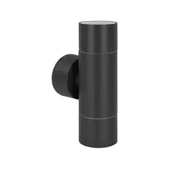 LED STUDIO - APLIQUÉ MURO BIFOCAL GRIS OSCURO GU10 IP54 S/AMP