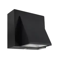 LED STUDIO - APLIQUÉ MURO CONE 5W LUZ CÁLIDA IP65 NEGRO