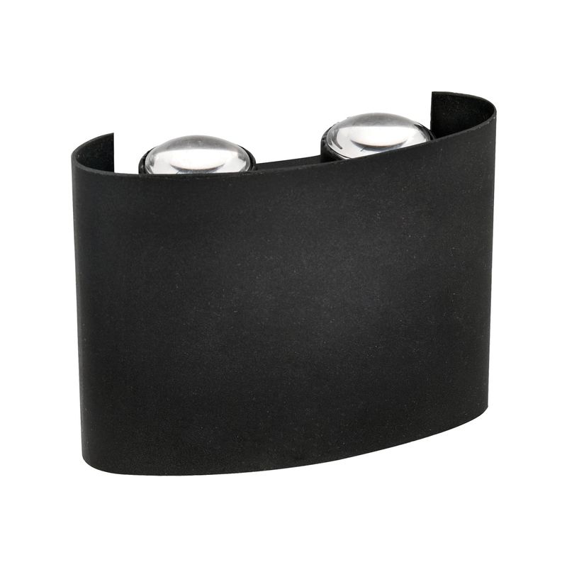 LED STUDIO - APLIQUÉ LED STUDIO BIFOCAL RINO 12W LUZ CLDA IP65 NEGRO