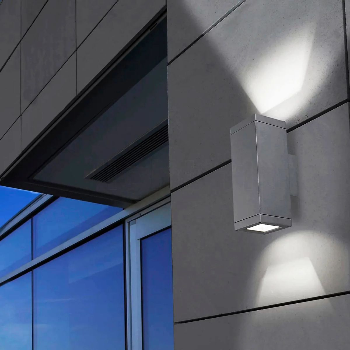 APLIQUÉ MURO LED STUDIO BIFOCAL RECTÁNGULO IP54 (SIN AMPOLLETA GU10), marca LED STUDIO - Foto 2