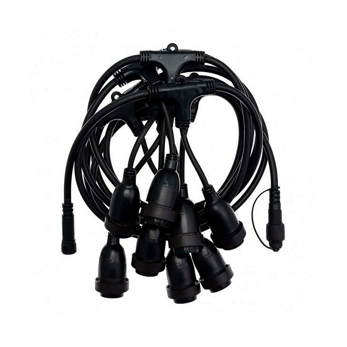 LED STUDIO - CORDÓN ORNAMENTAL LED STUDIO (SIN AMPOLLETA E27) NEGRO