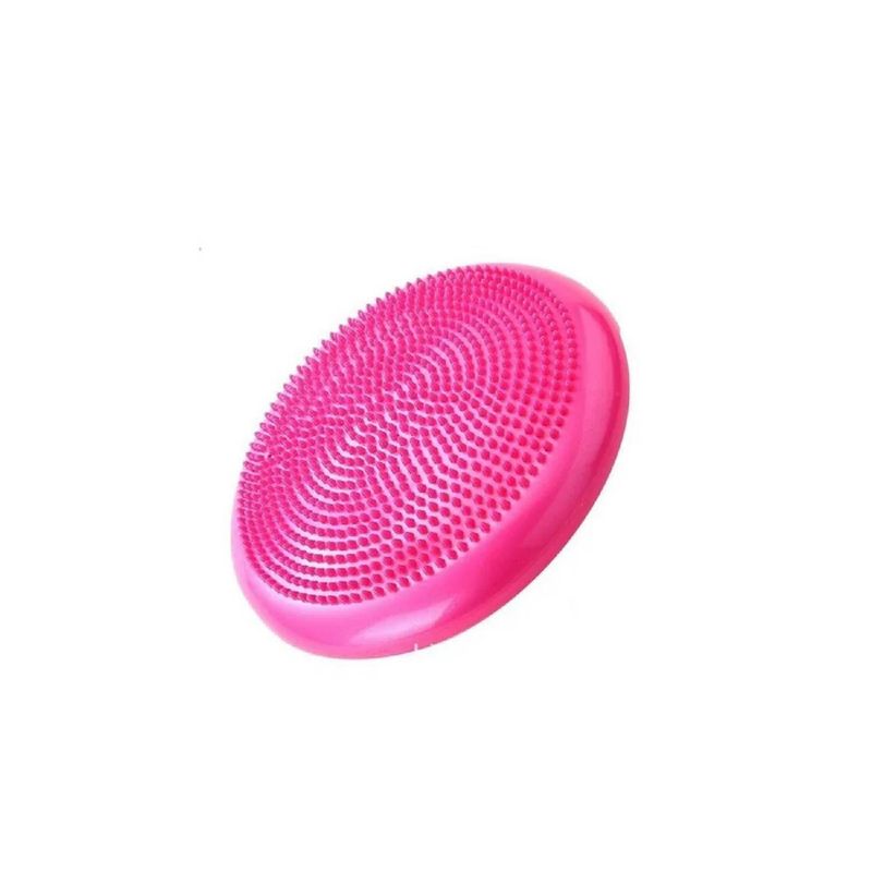 GENERICO - Medio Bosu 33cm Cojin Equilibrio  Fucsia