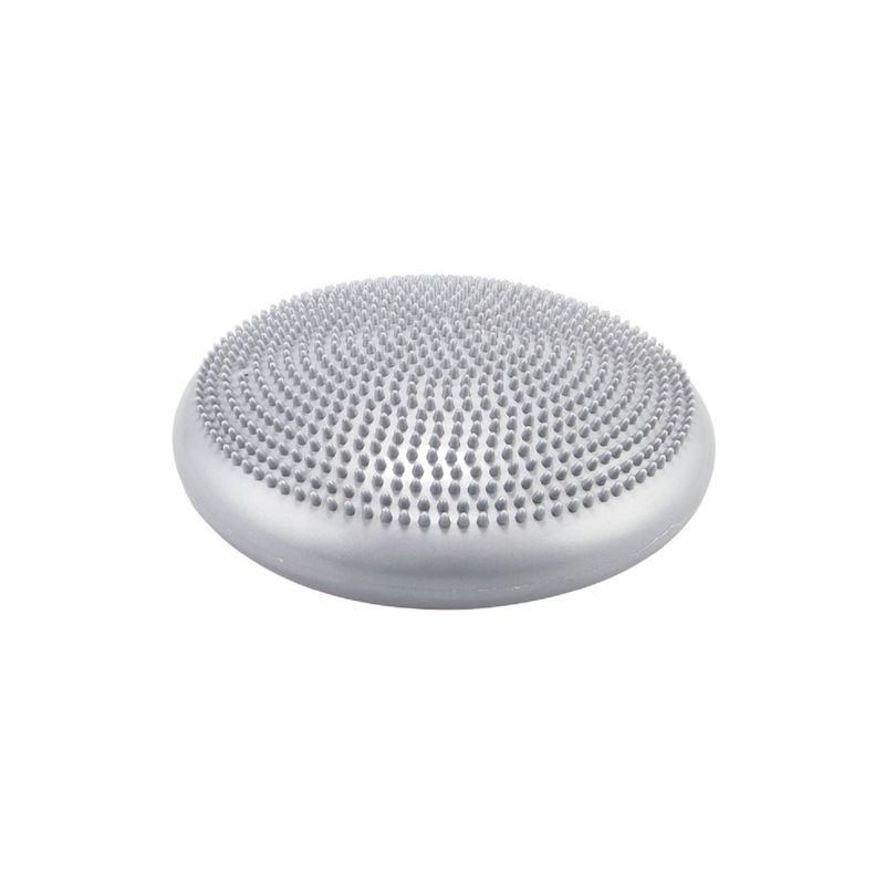 GENERICO - Medio Bosu 33cm Cojin Equilibrio  Gris