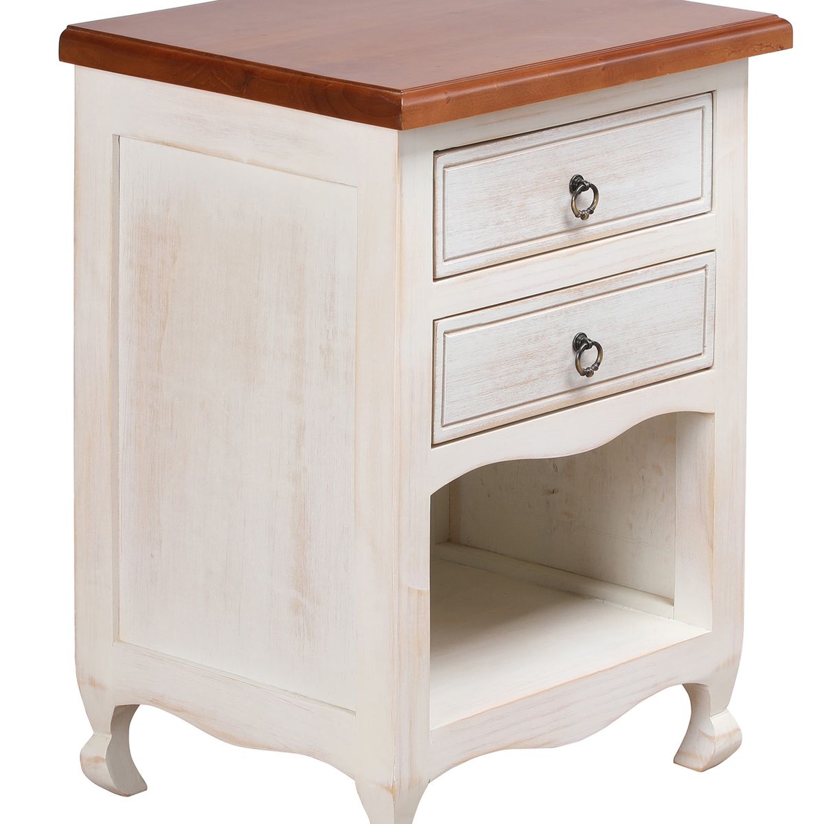 MUEBLES NATIVA - Velador Normando 70x40x50