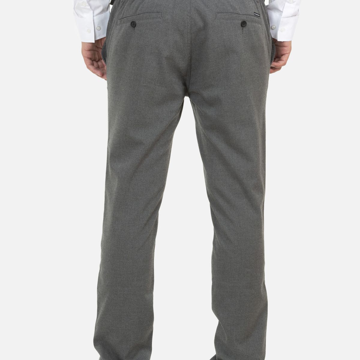 MAUI AND SONS - Pantalon Escolar Skinny Hombre Gris Maui and Sons