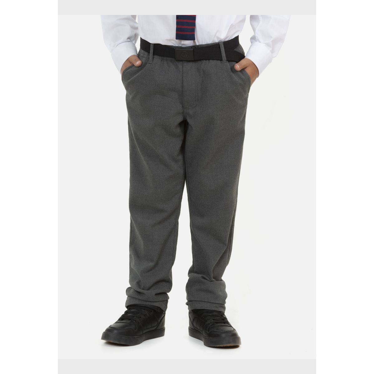 MAUI AND SONS - Pantalon Escolar Skinny Juvenil Gris Maui and Sons