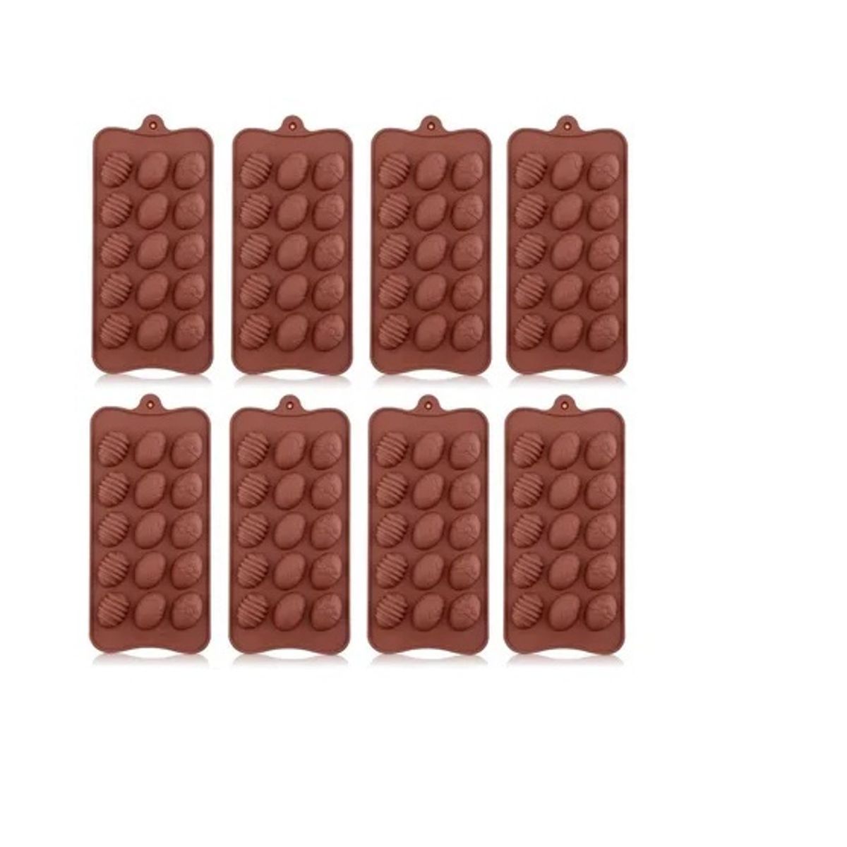 Pasteleria - 8 Moldes Para Huevos De Pascua Molde Huevo Chocolate Huevito
